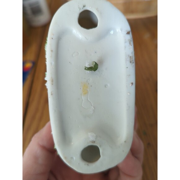 Vintage Anthropomorphic Puppy Dog Planter or Matchstick Holder Kitschy Figurine - Picture 7 of 11